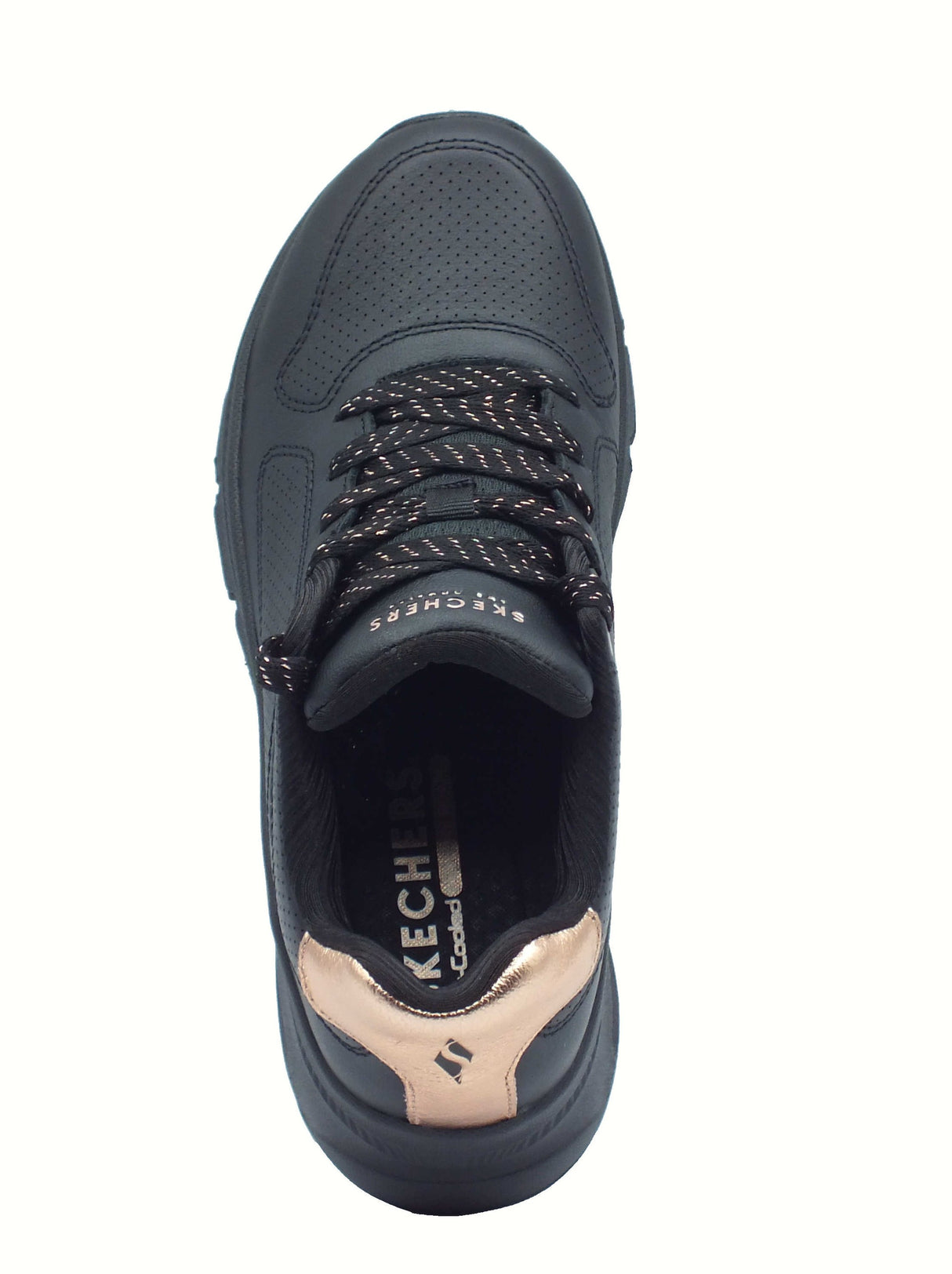 Skechers Skechers 177767 Uno Icon Odolized Air Black Scarpe Sportive per Donna in ecopelle nera Black