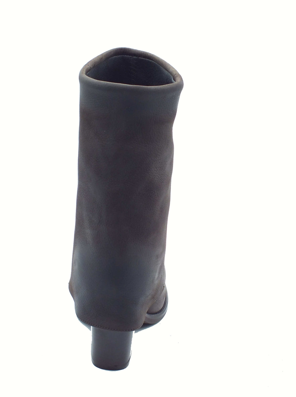 Stelio Malori STM - Stelio Malori 2050 Alpaca Moro Tronchetti Texani per Donna in pelle Alpaca Moro