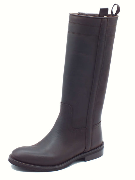 Stelio Malori STM - Stelio Malori 614 Sullivan Moro Stivali per Donna in pelle nera Sullivan Moro