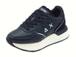 SUN68 SUN68 Z45211 Big Ally Nero Scarpe Sportive per Donna in pelle Nero