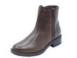 Valleverde Valleverde Tronchetti con tacco Donna 17113 Vitello Marrone pelle marrone Marrone