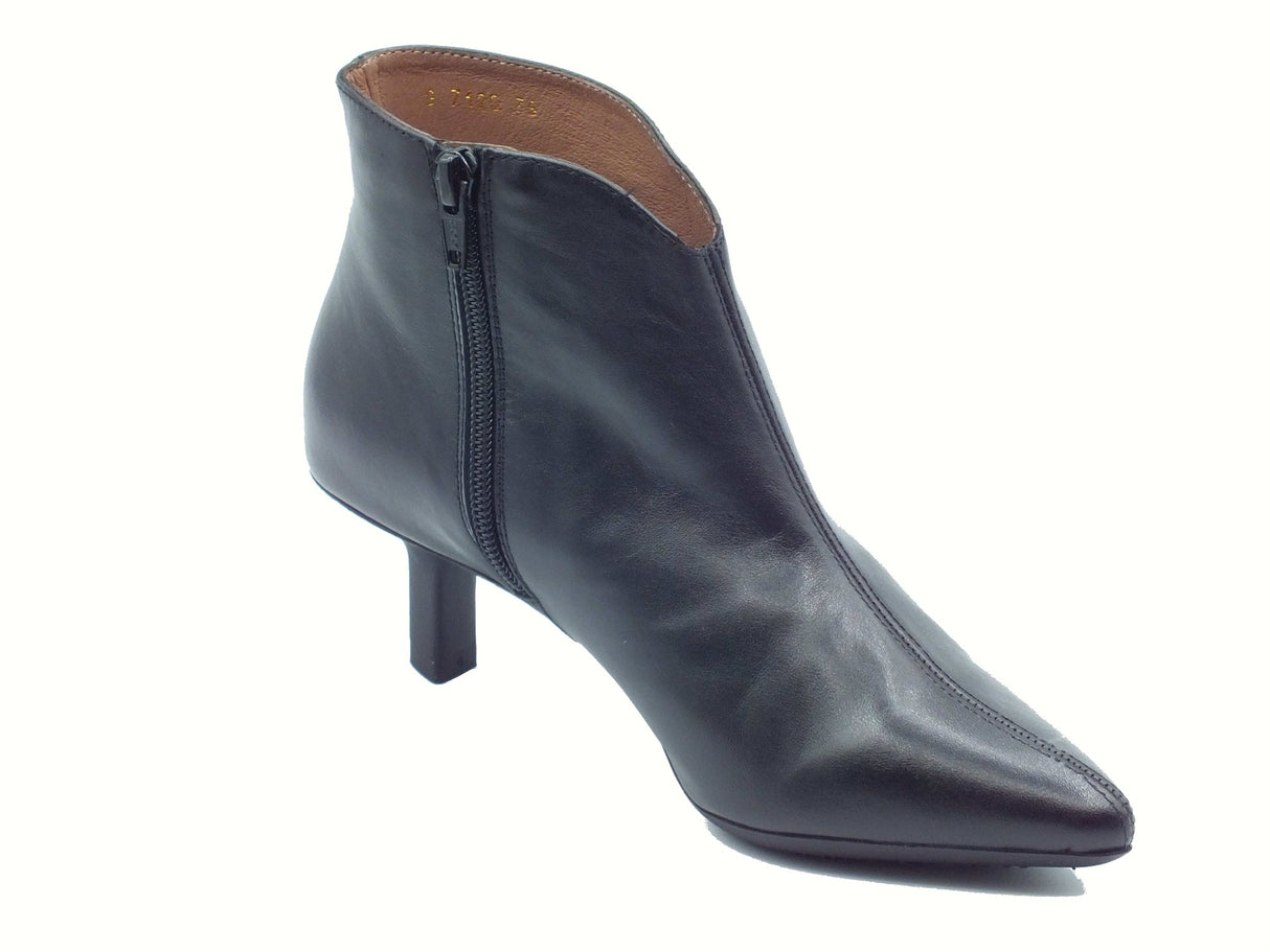 Wonders Wonders G-7120 Flexfit Iseo Negro Tronchetto per Donna in pelle con tacco medio Negro