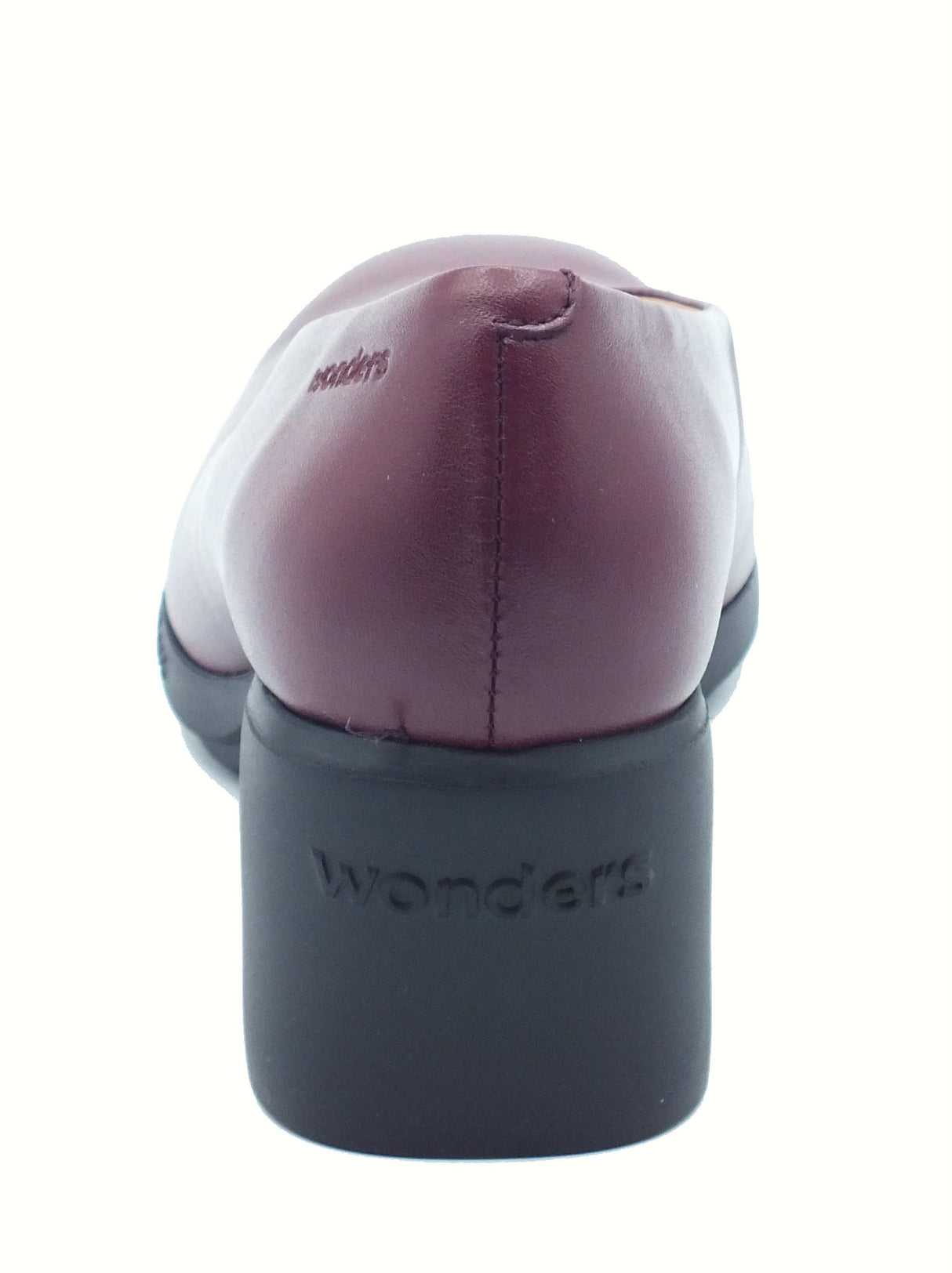 Wonders Wonders H-6701 ReGhost Iseo Vino Decoltè per Donna in pelle con tacco medio Vino