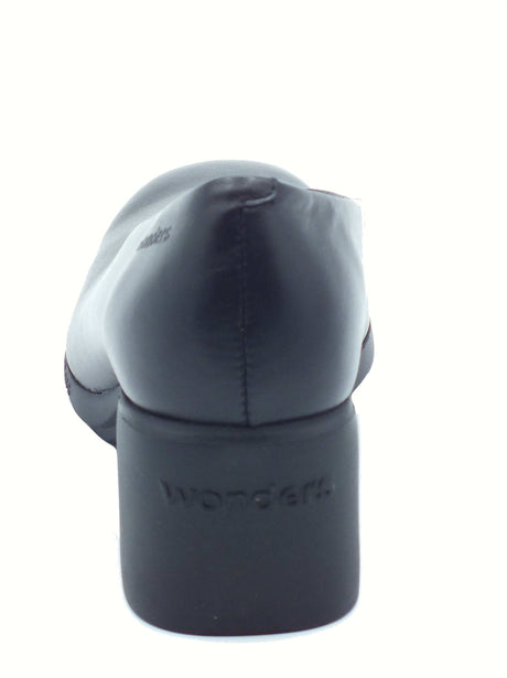 Wonders Wonders H-6701 ReGhost Nature Negro Decoltè per Donna in pelle con tacco medio Negro