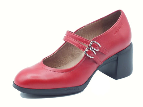 Wonders Wonders H-6703 ReGhost Iseo Rubi Decoltè per Donna in pelle con tacco medio Rubi