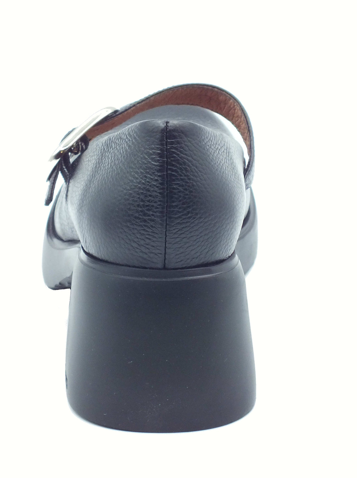 Wonders Wonders H-7122 Flytres Wild Negro Decoltè per Donna in pelle con tacco medio Negro