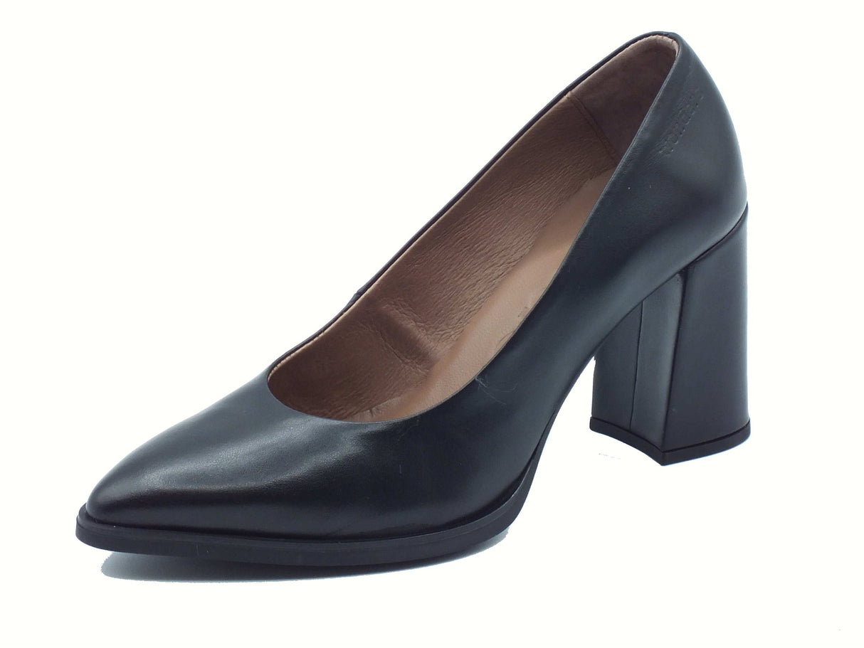Wonders Wonders M-5420 Autora Iseo Negro Decoltè per Donna in pelle con tacco alto Negro