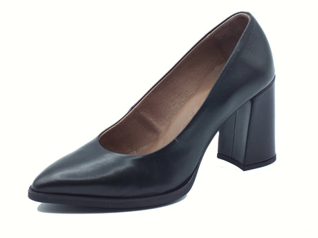 Wonders Wonders M-5420 Autora Iseo Negro Decoltè per Donna in pelle con tacco alto Negro