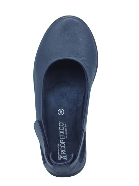 Arcopedico Arcopedico Ballerine Donna JASMUND J67 Navy pelle blu Navy