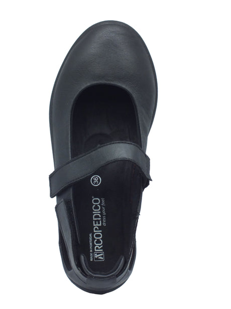 Arcopedico Arcopedico Ballerine Donna MINAMI J65 Black pelle nero Black