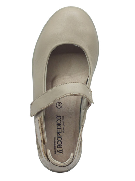 Arcopedico Arcopedico Ballerine Donna MINAMI J81 Taupe pelle beige Taupe