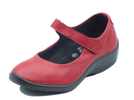 Arcopedico Arcopedico Ballerine Donna THY J66 Cherry pelle rosso Cherry