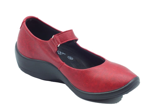 Arcopedico Arcopedico Ballerine Donna THY J66 Cherry pelle rosso Cherry