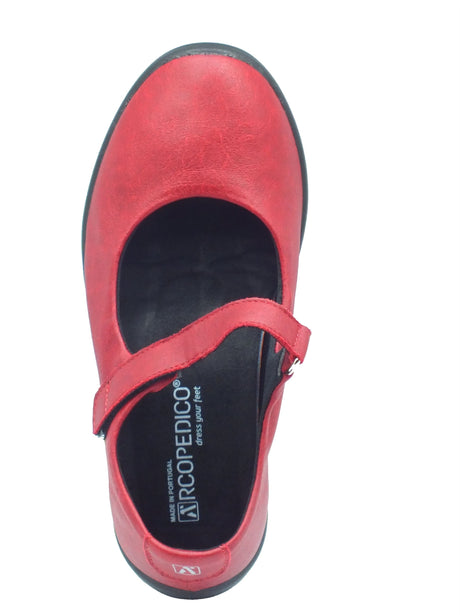 Arcopedico Arcopedico Ballerine Donna THY J66 Cherry pelle rosso Cherry