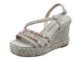 Alma en Pena Alma en Pena Sandali zeppa alta Donna V265900 Suede Vison pelle beige Suede Vison
