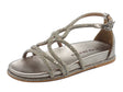 Alma en Pena Alma en Pena Sandali zeppa bassa Donna V267108 Diva Bronze sintetico oro Diva Bronze