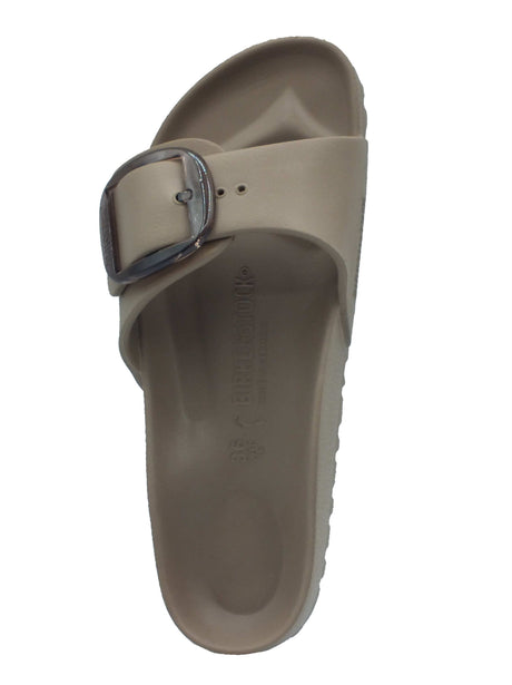 Birkenstock Birkenstock Sandali zeppa bassa Donna 1030479 Madrid Big Buckle Eva Gray Taupe gomma grigio Grey Taupe