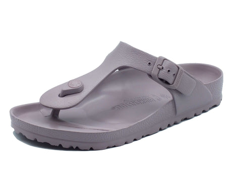 Birkenstock Birkenstock Infradito zeppa bassa Donna 1031350 Gizeh Eva Faded Purple gomma viola Purple