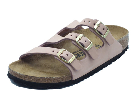 Birkenstock Birkenstock Sandali zeppa bassa Donna 1031813 Florida Fresh Soft Pink pelle rosa Pink