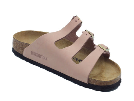 Birkenstock Birkenstock Sandali zeppa bassa Donna 1031813 Florida Fresh Soft Pink pelle rosa Pink