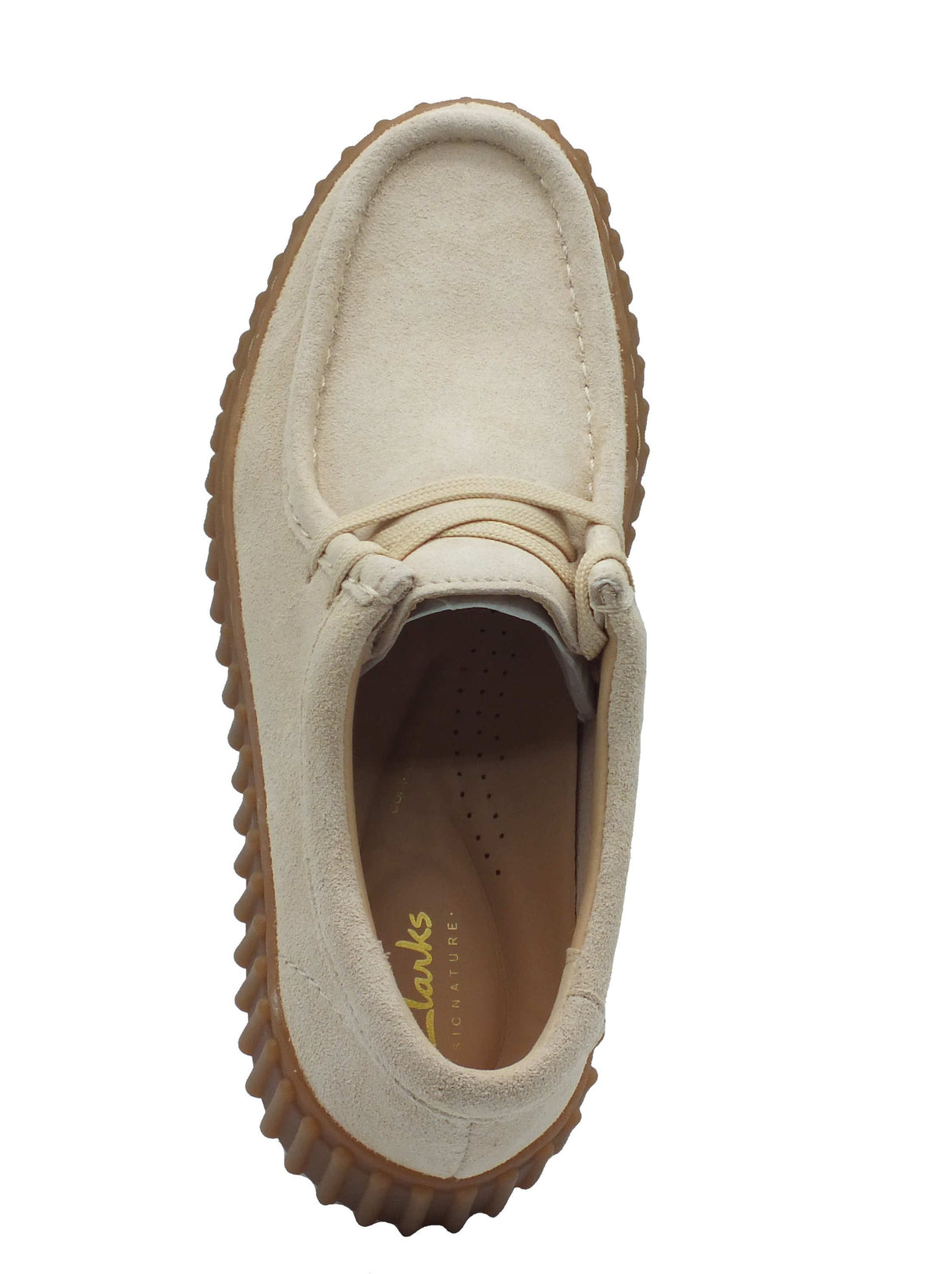 Clarks Clarks Sneakers Donna Torhill Bee Ecru pelle beige Beige