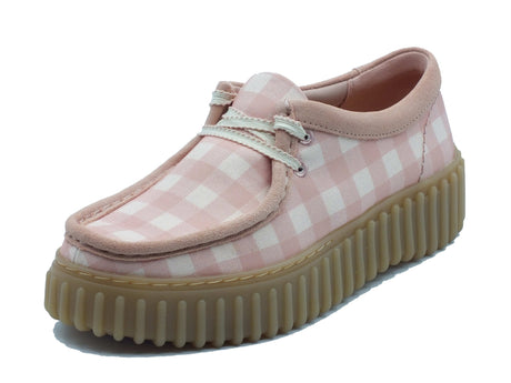 Clarks Clarks Sneakers Donna Torhill Bee Light Pink pelle rosa Light Pink