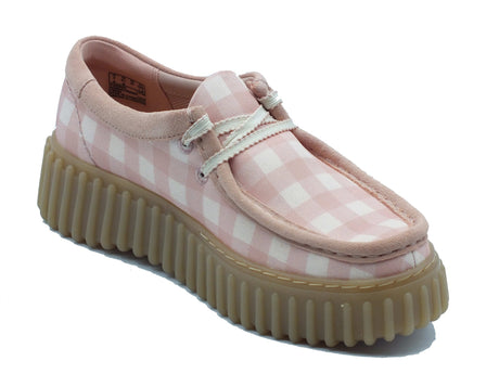 Clarks Clarks Sneakers Donna Torhill Bee Light Pink pelle rosa Light Pink