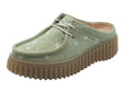 Clarks Clarks Sabot Donna Torhill Mule Sage pelle verde Verde salvia