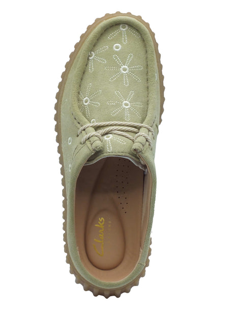 Clarks Clarks Sabot Donna Torhill Mule Sage pelle verde Verde salvia