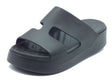 Crocs Crocs Sandali zeppa alta Donna 209409 Getaway platform Black gomma nero Black