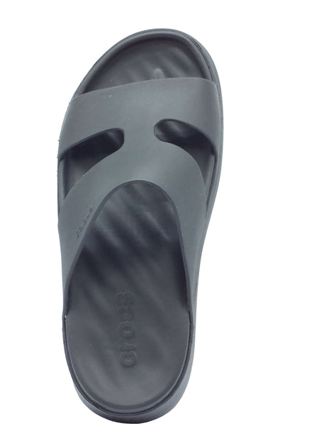 Crocs Crocs Sandali zeppa alta Donna 209409 Getaway platform Black gomma nero Black