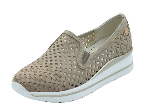 Cinzia Soft Cinzia Soft Mocassini Donna IV2014846C Conchiglia pelle beige Conchiglia