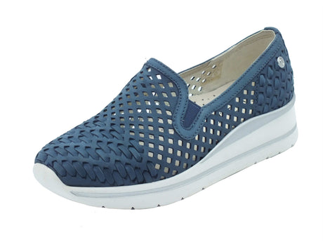 Cinzia Soft Cinzia Soft Mocassini Donna IV2014846C Cobalt pelle blu Cobalt