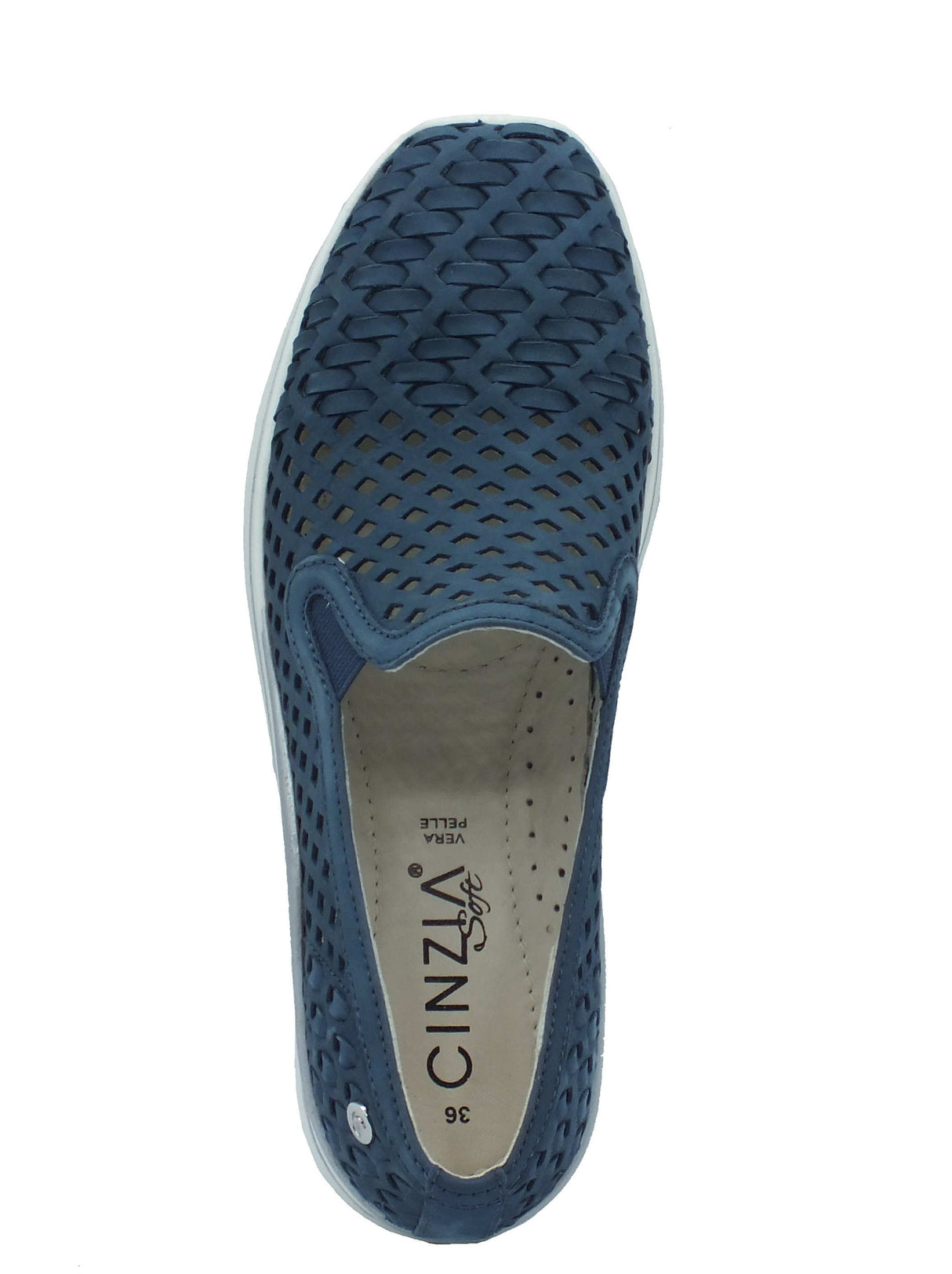 Cinzia Soft Cinzia Soft Mocassini Donna IV2014846C Cobalt pelle blu Cobalt