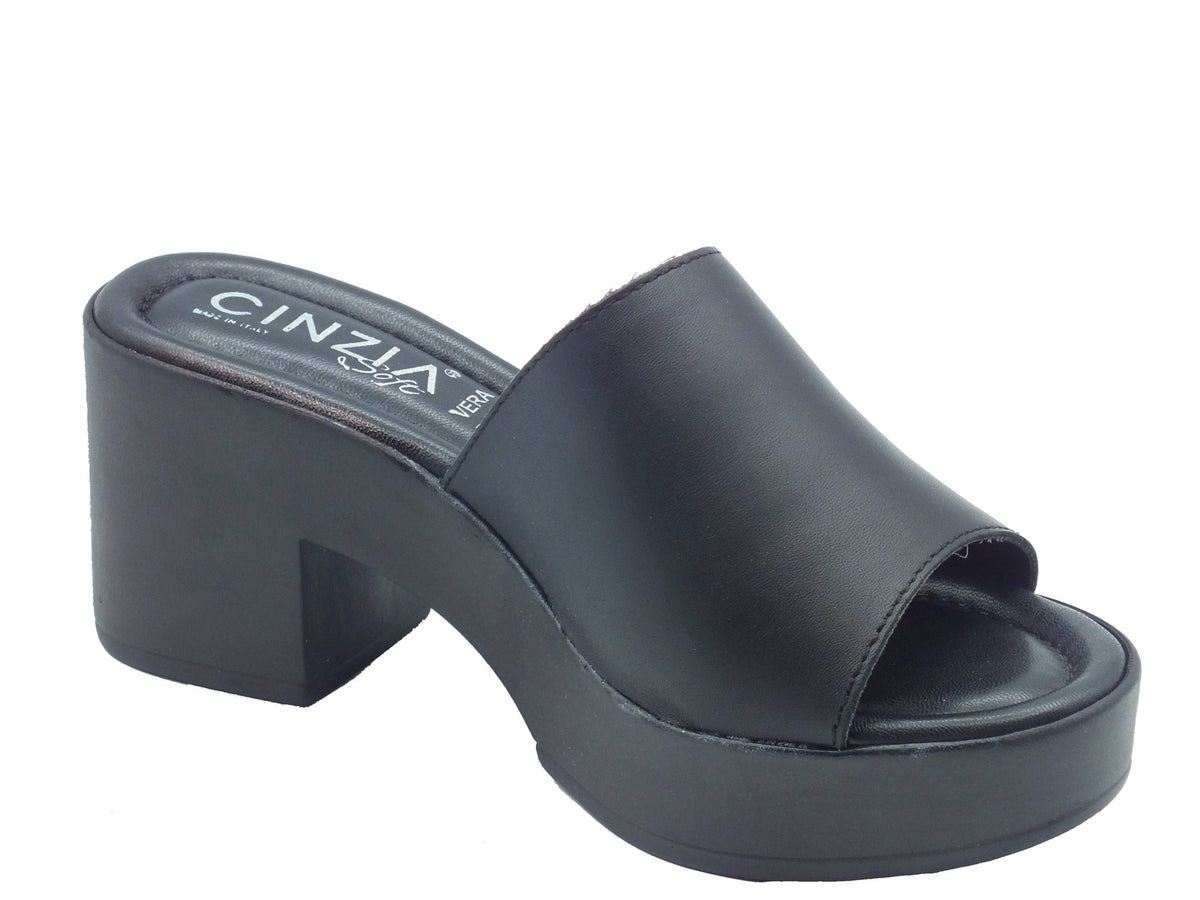 Cinzia Soft Cinzia Soft Sandali tacco alto Donna IAF203174 Nero pelle nero Nero