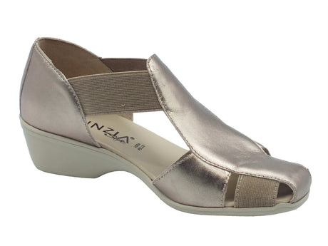 Cinzia Soft Cinzia Soft Mocassini Donna IV3021748S Gravel Sabbia pelle oro Gravel Sabbia