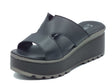 Cinzia Soft Cinzia Soft Sandali zeppa alta Donna IAF443226 Nero pelle nero Nero