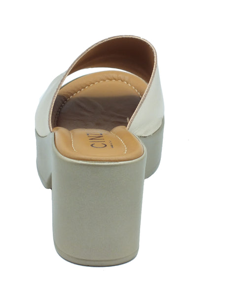 Cinzia Soft Cinzia Soft Sandali tacco alto Donna IAF203174L Platino pelle argento Platino
