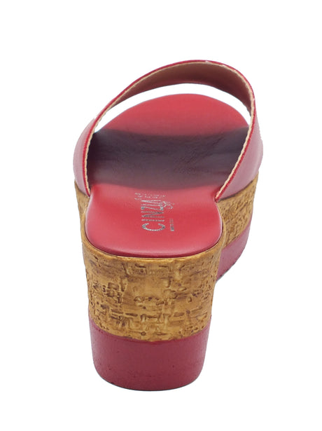 Cinzia Soft Cinzia Soft Sandali zeppa alta Donna IAF52331 Rosso pelle rosso Rosso