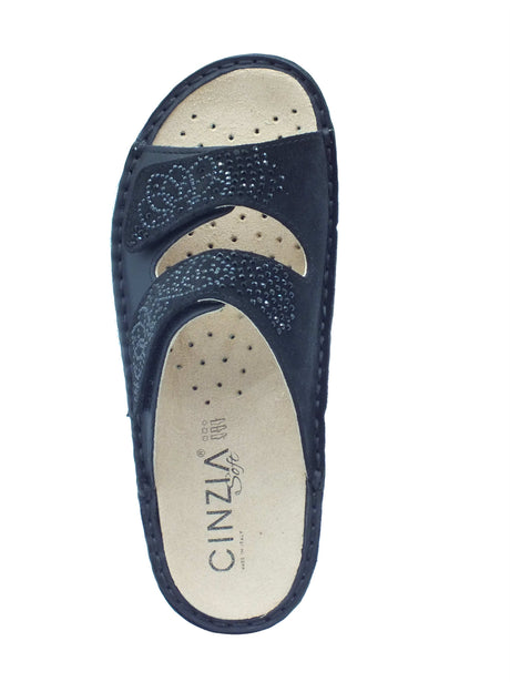 Cinzia Soft Cinzia Soft Ciabatte Donna IM241214 Nero pelle nero Nero