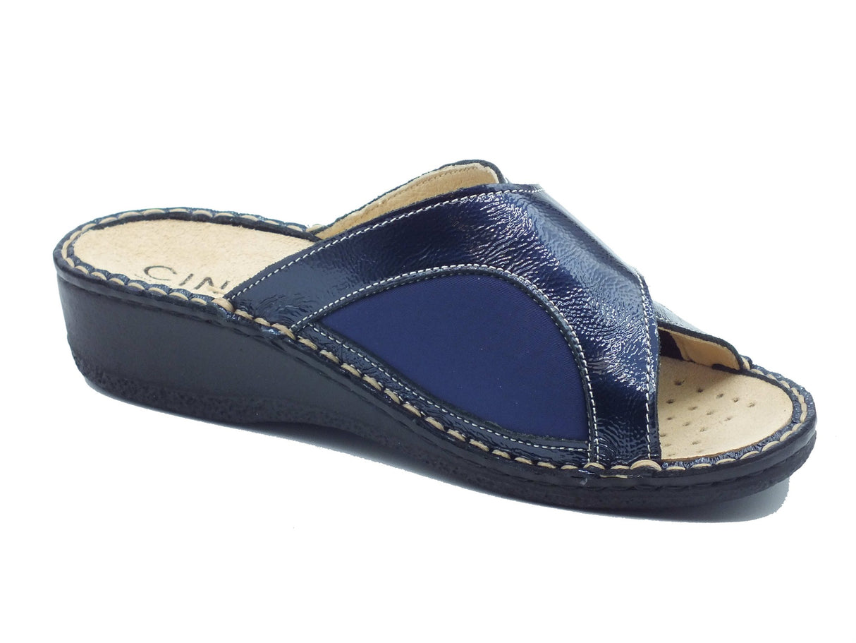 Cinzia Soft Cinzia Soft Ciabatte Donna IM24200 Blu pelle blu Blu