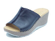 Cinzia Soft Cinzia Soft Sandali zeppa alta Donna IM41009 Blu pelle blu Blu
