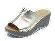 Cinzia Soft Cinzia Soft Sandali zeppa alta Donna IM41009 Platino pelle oro Platino