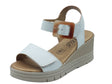 Cinzia Soft Cinzia Soft Sandali zeppa alta Donna LF153 Bianco pelle bianco Bianco