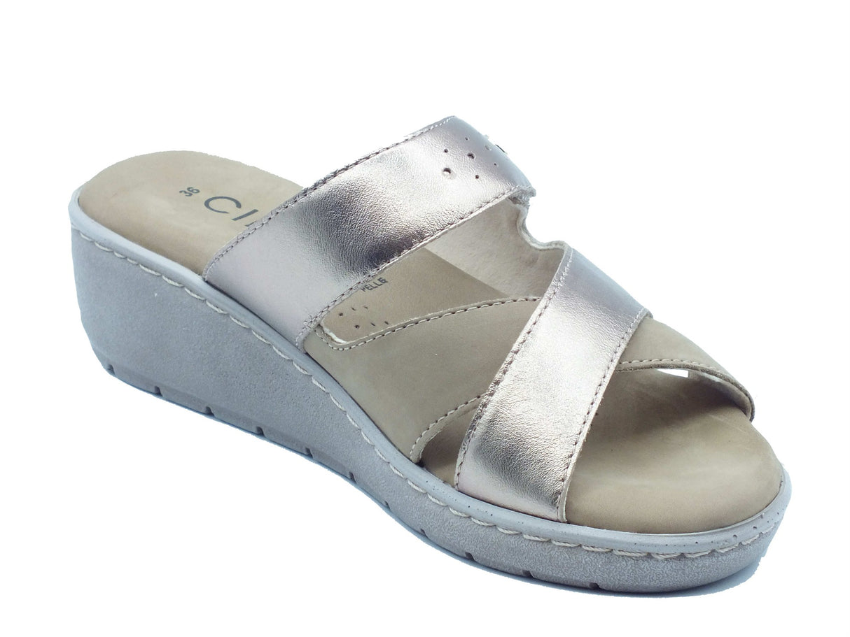 Cinzia Soft Cinzia Soft Ciabatte Donna SV2724588 Canna Gravel pelle marrone Canna Gravel
