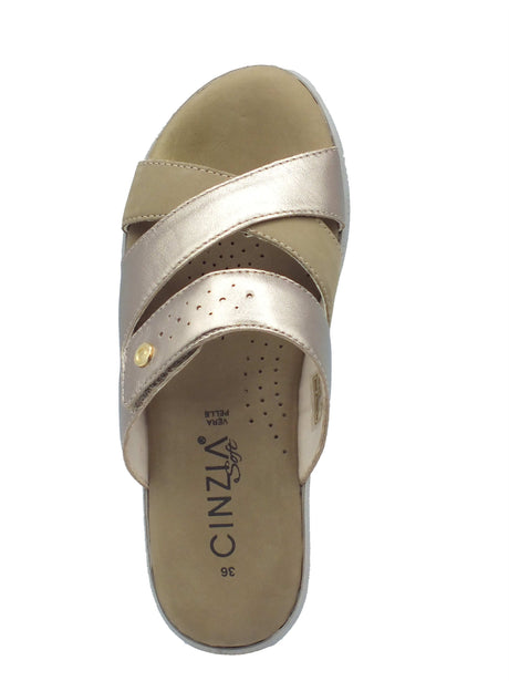 Cinzia Soft Cinzia Soft Ciabatte Donna SV2724588 Canna Gravel pelle marrone Canna Gravel