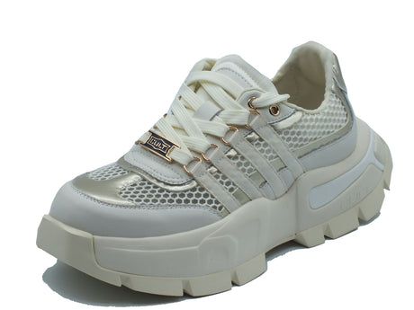 CULT CULT Sneakers Donna CLW470302 Taylor White pelle bianco White