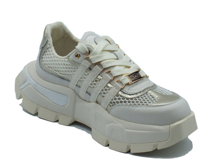 CULT CULT Sneakers Donna CLW470302 Taylor White pelle bianco White