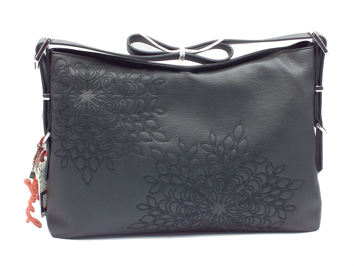 Desigual Desigual Borse Donna 25WAXPA0 Sierra Buxton Mini pelle nero Sierra