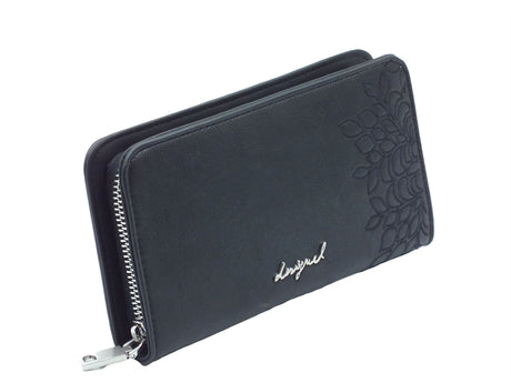 Desigual Desigual Portafogli Donna 26SAYP20 Mone Sierra Black Fiona pelle nero Black